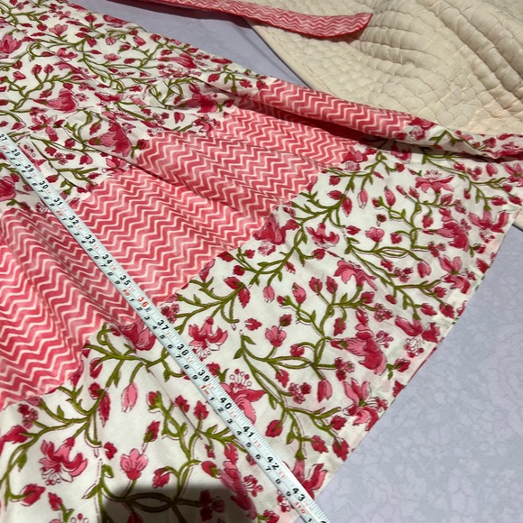 Brand new sue Sartor pink white & red Contrast dress - Picture 13 of 16